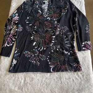 Black Blouse by Alberto Makali